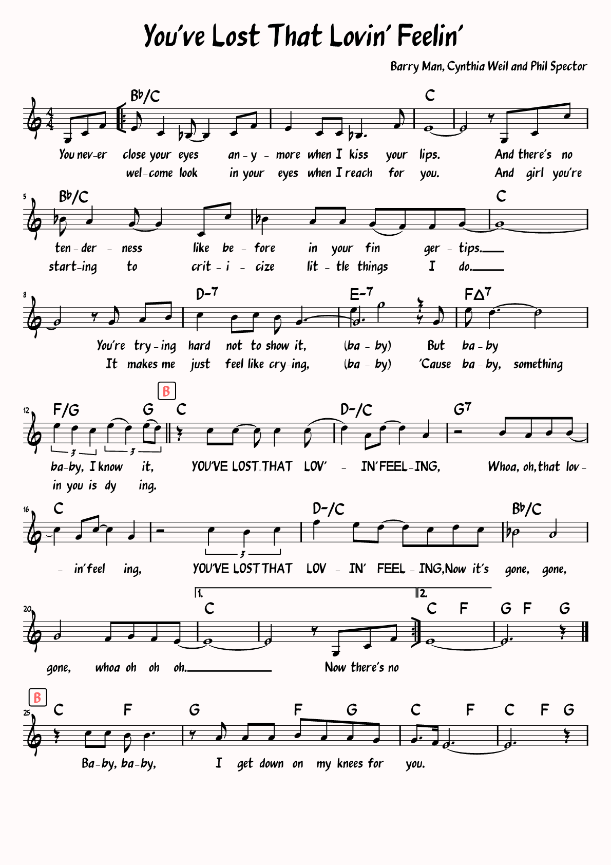 Sheet Music